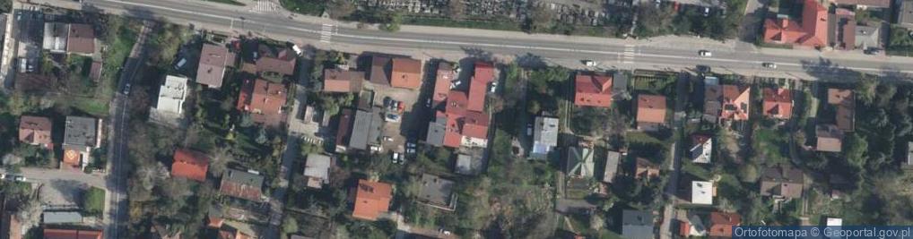 Zdjęcie satelitarne DHL POP ŻABKA