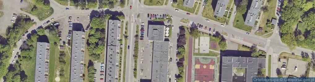 Zdjęcie satelitarne DHL POP ŻABKA