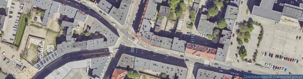 Zdjęcie satelitarne DHL POP ŻABKA