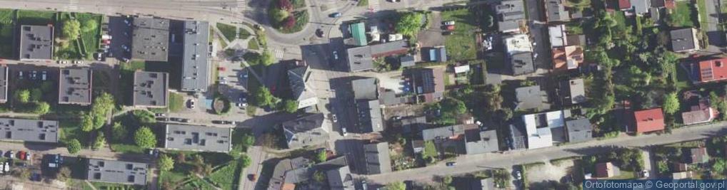 Zdjęcie satelitarne DHL POP ŻABKA
