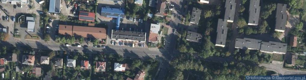 Zdjęcie satelitarne DHL POP ŻABKA