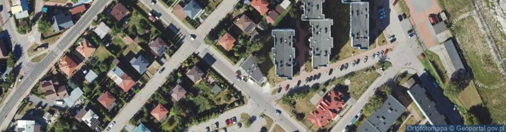 Zdjęcie satelitarne DHL POP ŻABKA