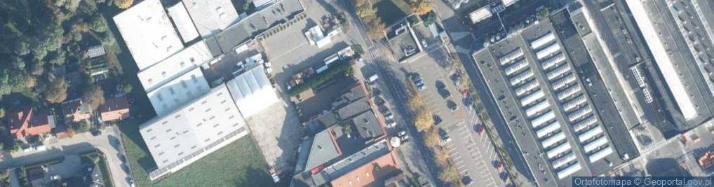 Zdjęcie satelitarne DHL POP ŻABKA