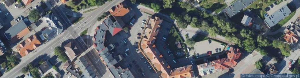 Zdjęcie satelitarne DHL POP ŻABKA