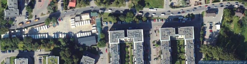 Zdjęcie satelitarne DHL POP ŻABKA