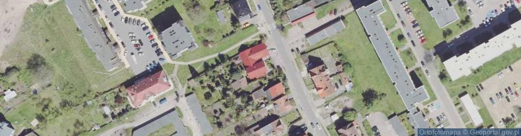 Zdjęcie satelitarne DHL POP ŻABKA