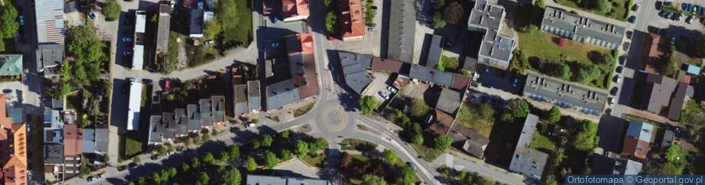 Zdjęcie satelitarne DHL POP ŻABKA