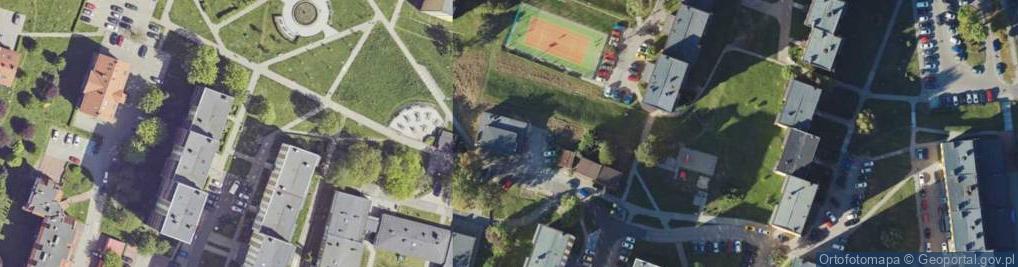Zdjęcie satelitarne DHL POP ŻABKA