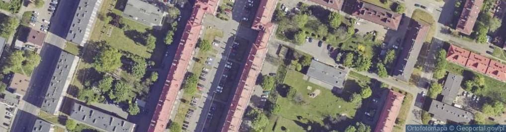 Zdjęcie satelitarne DHL POP ŻABKA