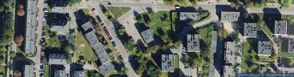 Zdjęcie satelitarne DHL POP ŻABKA