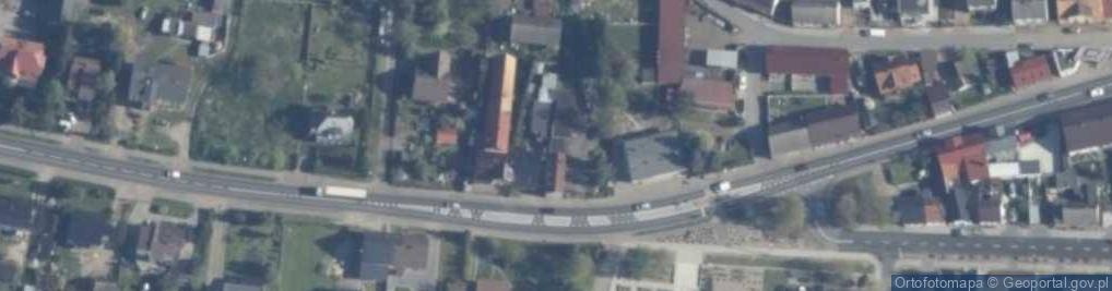 Zdjęcie satelitarne DHL POP ŻABKA