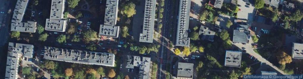 Zdjęcie satelitarne DHL POP ŻABKA
