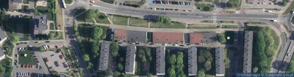 Zdjęcie satelitarne DHL POP ŻABKA