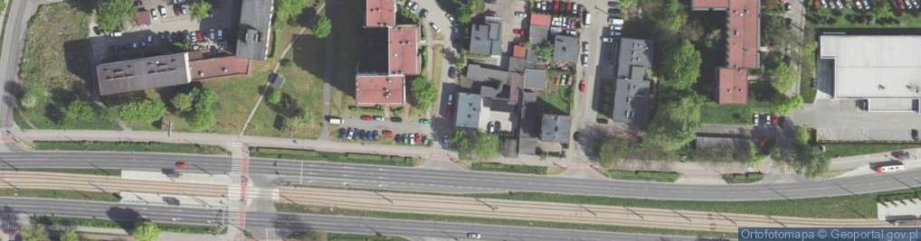 Zdjęcie satelitarne DHL POP ŻABKA