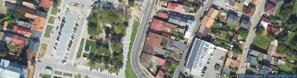 Zdjęcie satelitarne DHL POP ŻABKA