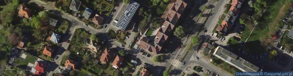 Zdjęcie satelitarne DHL POP ŻABKA