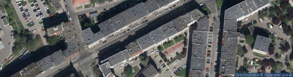 Zdjęcie satelitarne DHL POP ŻABKA