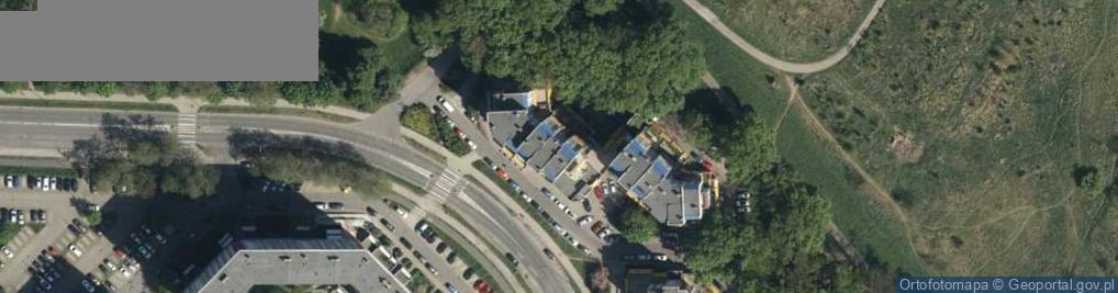 Zdjęcie satelitarne DHL POP ŻABKA