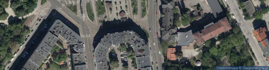 Zdjęcie satelitarne DHL POP ŻABKA