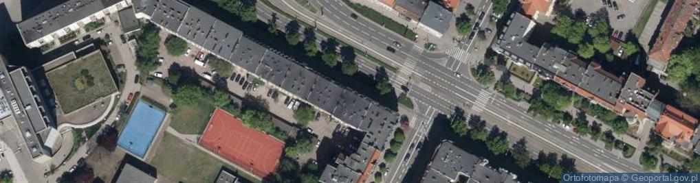 Zdjęcie satelitarne DHL POP ŻABKA