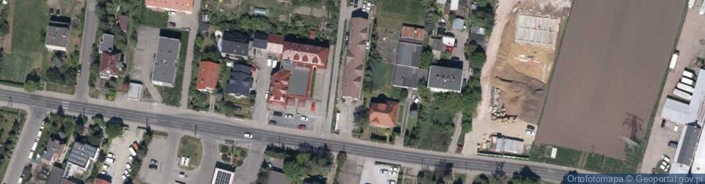 Zdjęcie satelitarne DHL POP ŻABKA