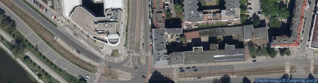 Zdjęcie satelitarne DHL POP ŻABKA