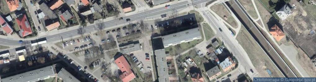 Zdjęcie satelitarne DHL POP ŻABKA