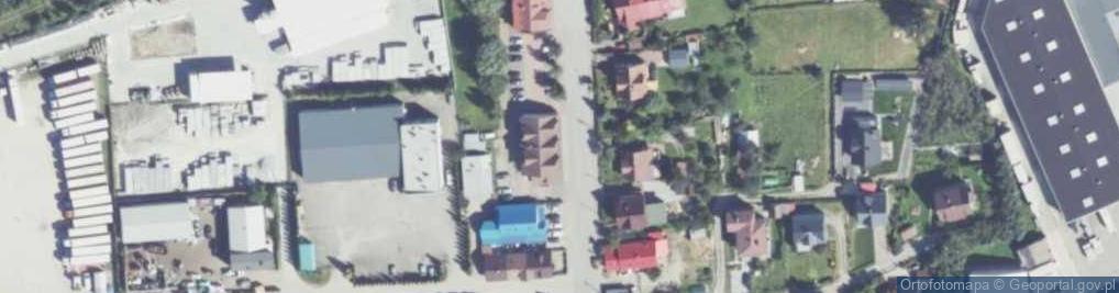 Zdjęcie satelitarne DHL POP ŻABKA