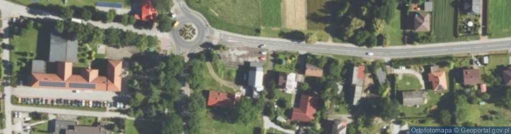 Zdjęcie satelitarne DHL POP ŻABKA