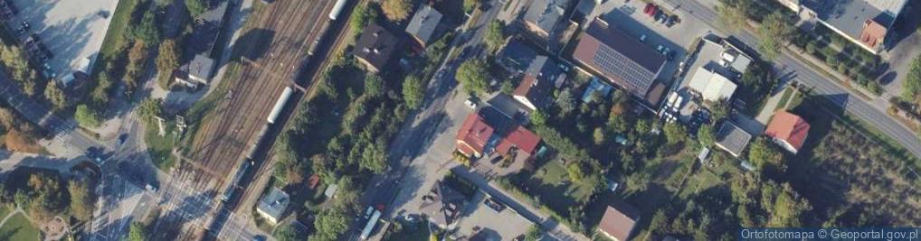 Zdjęcie satelitarne DHL POP ŻABKA