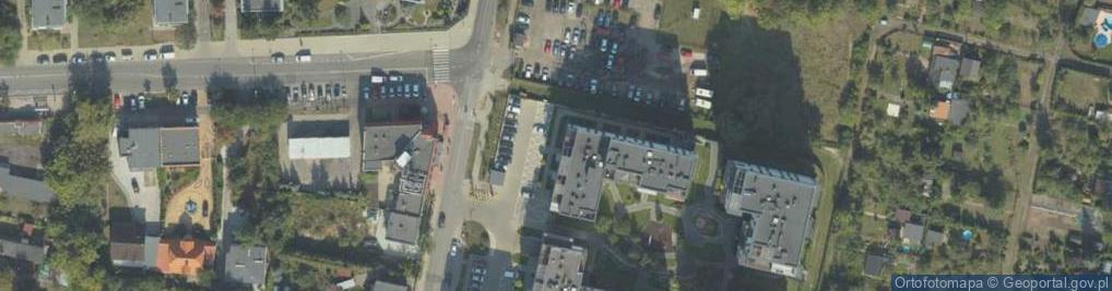 Zdjęcie satelitarne DHL POP ŻABKA