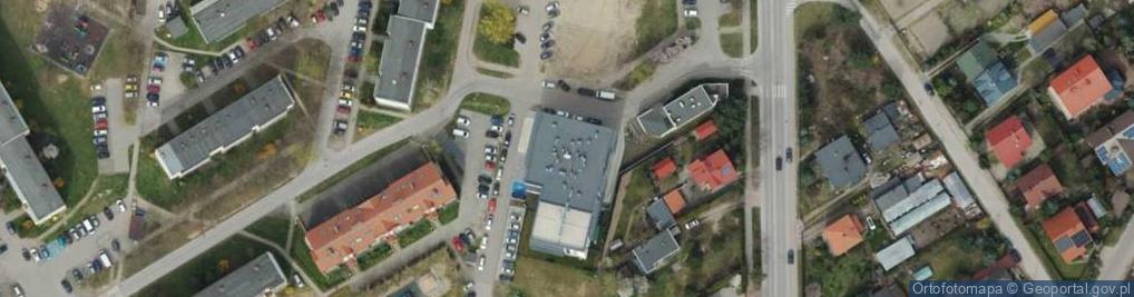 Zdjęcie satelitarne DHL POP ŻABKA