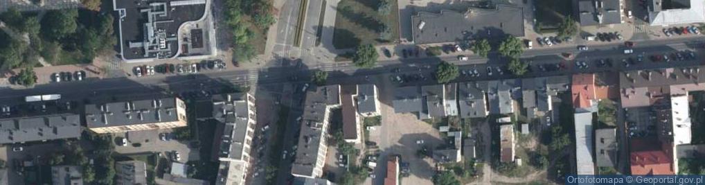 Zdjęcie satelitarne DHL POP ŻABKA