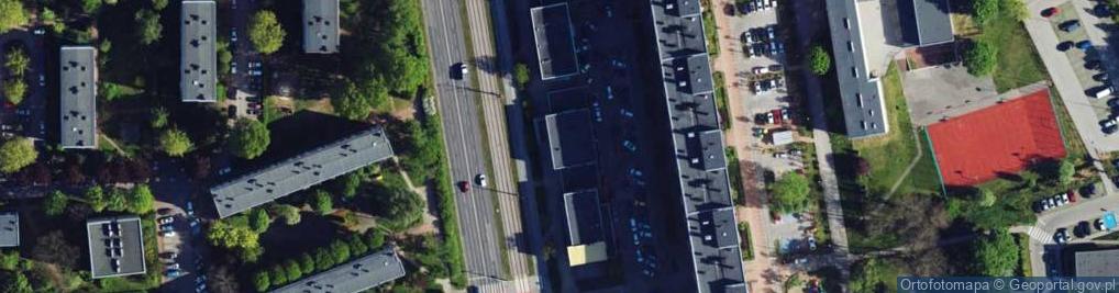 Zdjęcie satelitarne DHL POP ŻABKA