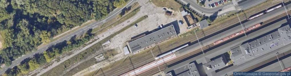 Zdjęcie satelitarne DHL POP ŻABKA