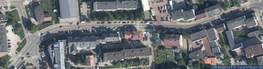 Zdjęcie satelitarne DHL POP ŻABKA