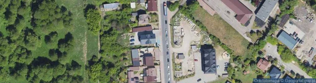 Zdjęcie satelitarne DHL POP ŻABKA