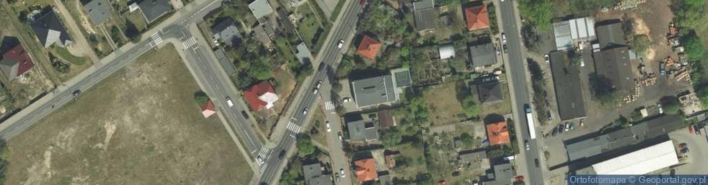 Zdjęcie satelitarne DHL POP ŻABKA