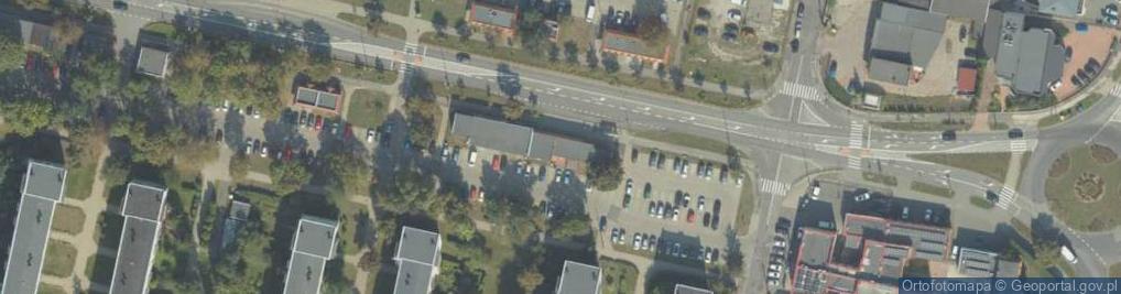Zdjęcie satelitarne DHL POP ŻABKA