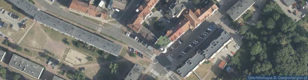 Zdjęcie satelitarne DHL POP ŻABKA