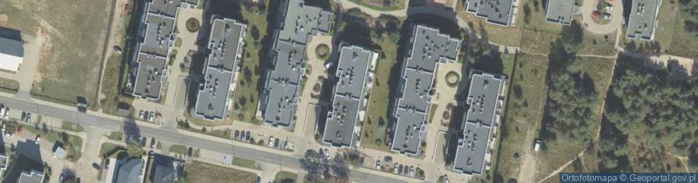 Zdjęcie satelitarne DHL POP ŻABKA