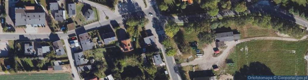 Zdjęcie satelitarne DHL POP ŻABKA