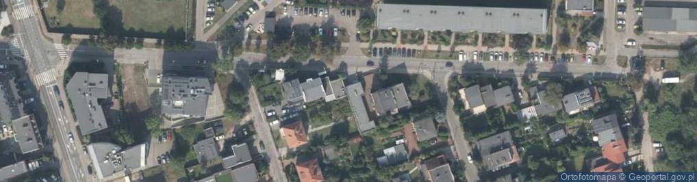 Zdjęcie satelitarne DHL POP ŻABKA