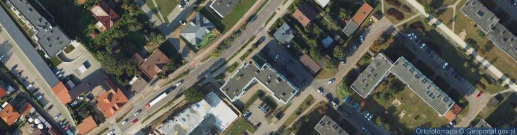 Zdjęcie satelitarne DHL POP ŻABKA