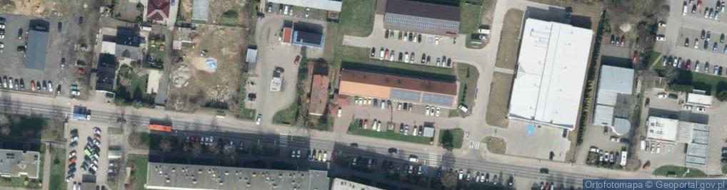 Zdjęcie satelitarne DHL POP ŻABKA