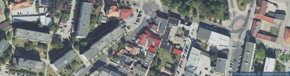 Zdjęcie satelitarne DHL POP ŻABKA