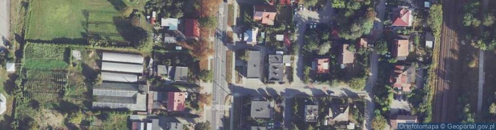 Zdjęcie satelitarne DHL POP ŻABKA