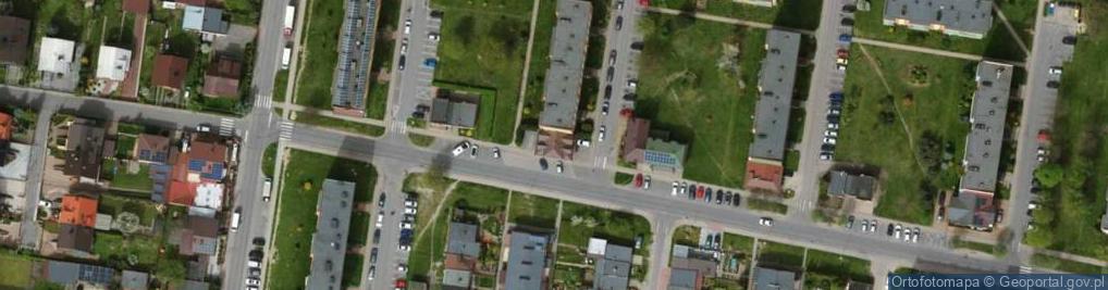 Zdjęcie satelitarne DHL POP ŻABKA