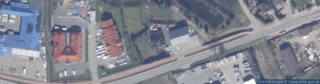 Zdjęcie satelitarne DHL POP ŻABKA