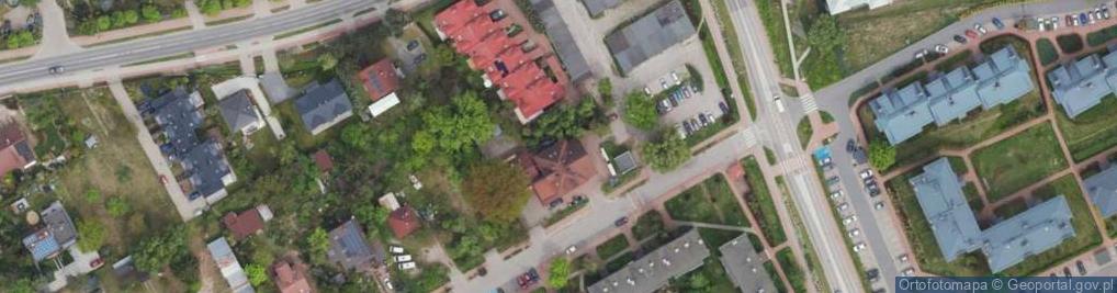 Zdjęcie satelitarne DHL POP ŻABKA